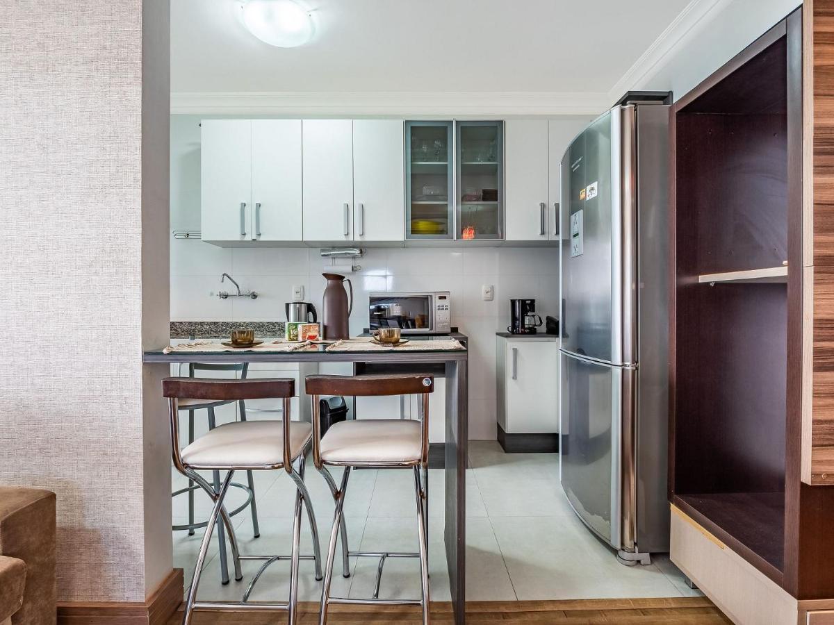 Cristo Rei 302 - Apartamento Em Gramado - Vista Para O Vale公寓 外观 照片