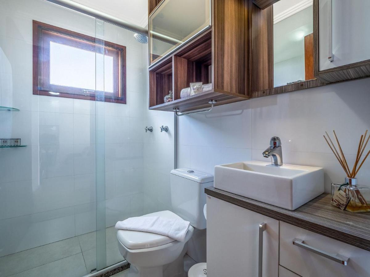 Cristo Rei 302 - Apartamento Em Gramado - Vista Para O Vale公寓 外观 照片