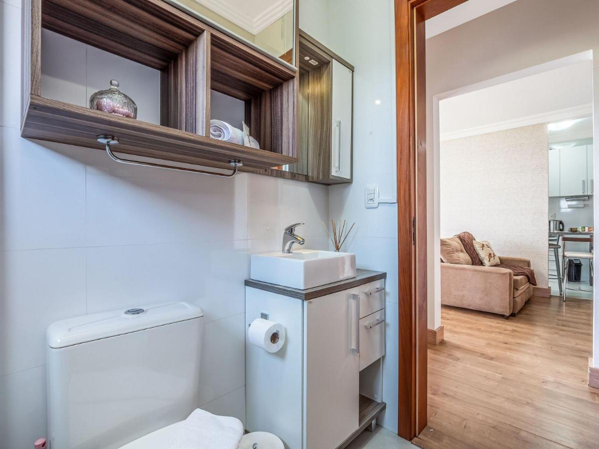 Cristo Rei 302 - Apartamento Em Gramado - Vista Para O Vale公寓 外观 照片